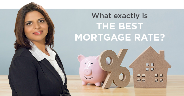 What exactly is the best mortgage rate?