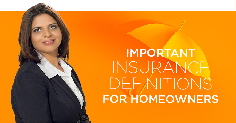 Important insurance definitions for homebuyers
