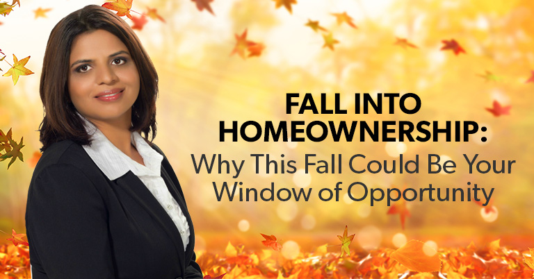 Fall into Homeownership: Why This Fall Could Be Your Window of Opportunity in Brampton, Toronto, and the GTA