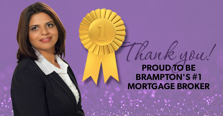 Thank you! Proud to be Brampton’s #1 Mortgage Broker